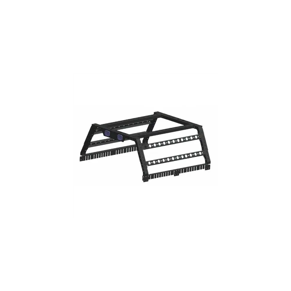Overland Truck Bed Bar - Black Steel - BLKTR09B